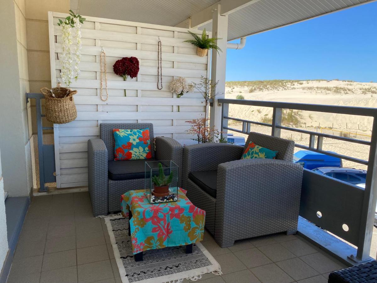 Ferienwohnung Oceanis Face Ocean Biscarrosse-Plage Exterior foto