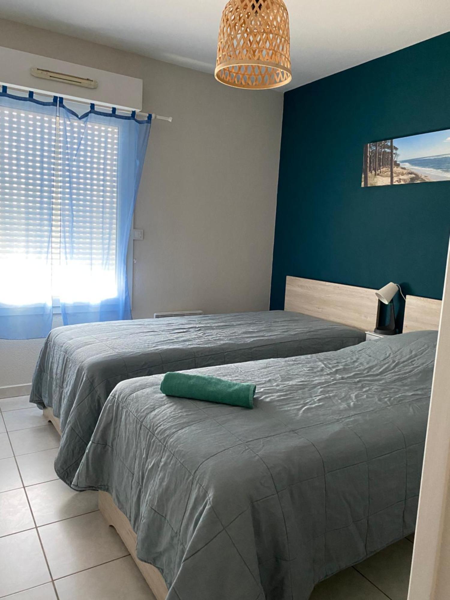 Ferienwohnung Oceanis Face Ocean Biscarrosse-Plage Exterior foto